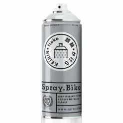 Spray.Bike Finition Peinture Vélo Spray Bike Keirin Flake Pailletée 400 Ml 19 Spray.Bike Finition Peinture Vélo Spray Bike Keirin Flake Pailletée 400 Ml -Range-vélos Soldes finition peinture spray bike keirin flake pailletee 400ml argent full