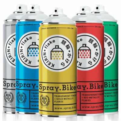 Spray.Bike Finition Peinture Vélo Spray Bike Keirin Flake Pailletée 400 Ml 1 Spray.Bike Finition Peinture Vélo Spray Bike Keirin Flake Pailletée 400 Ml