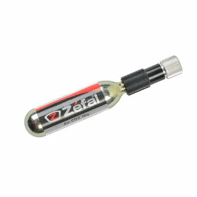 Gonfleur Régulateur EZ Control Avec Cartouche CO2 16 G Zefal 1 Gonfleur Régulateur EZ Control Avec Cartouche CO2 16 G Zefal