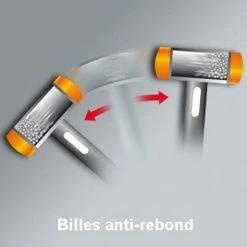 Super B Maillet Double Tête En Polyuréthane -Range-vélos Soldes maillet double tete en polyurethane full 3