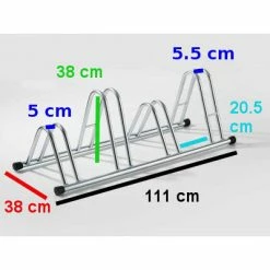 Andrys Parking Vélo 4 Places -Range-vélos Soldes parking velo 4 places full 2