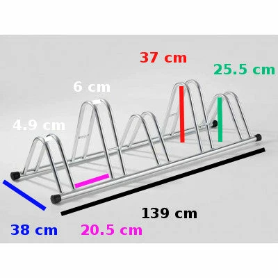 Andrys Parking Vélo 5 Places Haut Et Bas 2 Andrys Parking Vélo 5 Places Haut Et Bas – Image 2