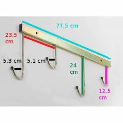 Andrys Porte-vélos Mural 4 Places Avec étagère 6 Andrys Porte-vélos Mural 4 Places Avec étagère -Range-vélos Soldes porte velos mural 4 places avec etagere full 3