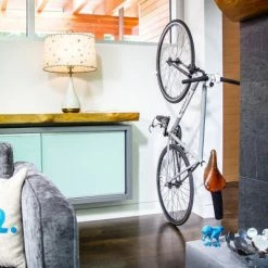 Range Vélo Mural Design Hornit Clug Hybrid - Orange Et Blanc -Range-vélos Soldes range velo mural design hornit clug hybrid orange et blanc full 5