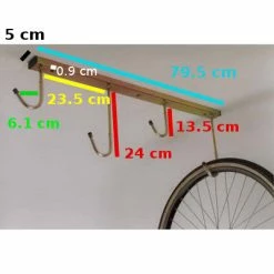 Andrys Range Vélos Au Plafond 4 Crochets -Range-vélos Soldes range velos au plafond 4 crochets full 2